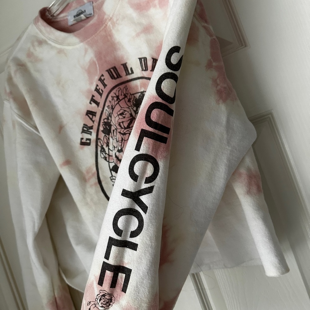 Soul Cycle Tie Dye sweatshirt